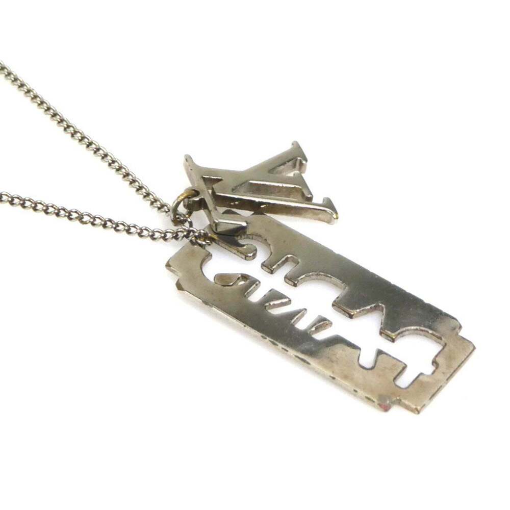 LOUIS VUITTON Silver Necklace - Picture 2 of 5